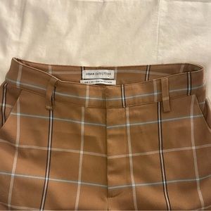 Urban Outfitters Plaid Flare Pants